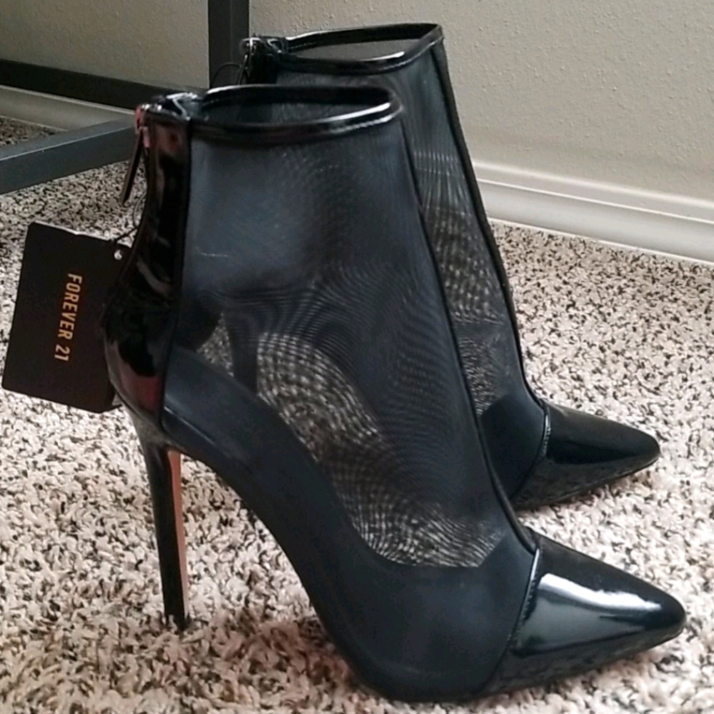 Black booties